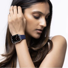 PULSEIRA DE COURO LISA SMARWATCH - comprar online