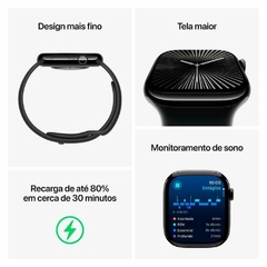 Apple Watch Series 10 (GPS + Celular 46 mm) Caixa de Alumínio Pulseira Esportiva - Bortoluzzo Exclusive
