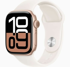Apple Watch Series 10 (GPS + Celular 46 mm) Caixa de Alumínio Pulseira Esportiva na internet