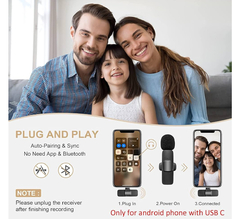 Microfone Lapela Sem fio - comprar online