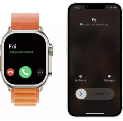 RELÓGIO SMARTWATCH SERIE 10 ULTRA- 49MM - GPS - NFC - comprar online