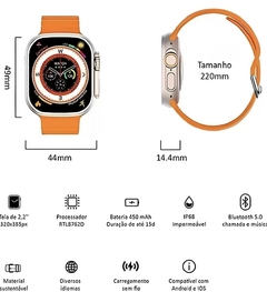 RELÓGIO SMARTWATCH SERIE 9 ULTRA- 49MM - GPS - NFC - Bortoluzzo Exclusive