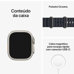 RELÓGIO SMARTWATCH SERIE 9 ULTRA- 49MM - GPS - NFC - Bortoluzzo Exclusive