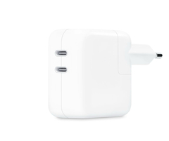 Fonte de energia USB-C de 35W com duas portas