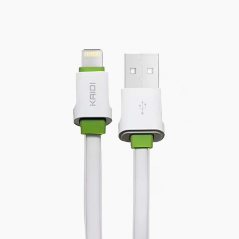 Cabo carregador (2m) Kaidi original - entrada USB lighting - comprar online