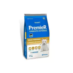 RACAO PREMIER AMBIENTES INTERNOS FILHOTE 12 KG