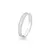 Aliança detalhe branco 4mm - comprar online