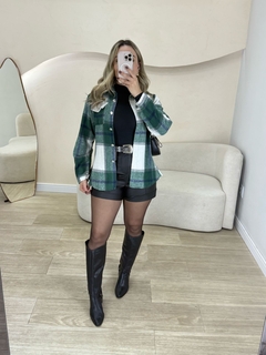 Camisa Peluciada Xadrez - loja online