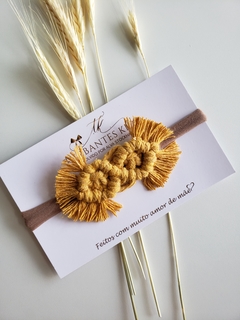 HEADBAND BOHO MACRAMÊ - loja online