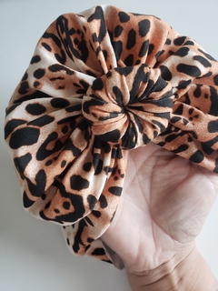 TURBANTE DONUTS ANIMAL PRINT na internet