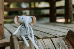 Elefantinho Lili - Turbantes kids | Turbantes, Laços e Faixas Reguláveis 