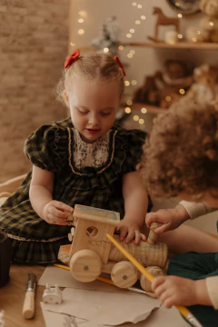 Duplinha de Laços Infantil Xadrez Vermelho na internet