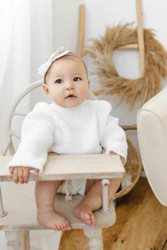 Laço Maria Xadrez Cru