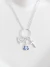 Colar feminino em prata 925 legítima patuá com pingentes de Nossa Senhora cravejado, Espírito Santo e cruz elo português - comprar online
