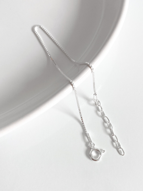 Pulseira feminina em prata 925 legítima veneziana V15 delicada com regulagem - comprar online