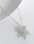 Colar feminino em prata 925 legítima pingente de três filhos 2 meninos 1 menina coração cravejado com zircônias - comprar online