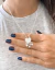 Colar feminino em prata 925 legítima pingente de três filhos 2 meninos 1 menina coração cravejado com zircônias - D'argento Joias Prata 925