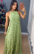 Vestido Maisa- Verde/folhas branca - comprar online
