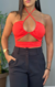Cropped Karina- Laranja - comprar online
