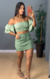 Cropped Luciana - Verde Menta - comprar online