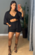 Conjunto Theodora - Preto