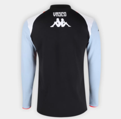 Blusão Kappa Vasco Treino Goleiro 2023 Preto - comprar online