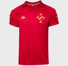 Camisa Polo Vasco Supporter Golden CRVG Kappa Masculina Bordô