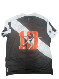 Camisa Kappa Vasco Home Masculina I 2024 Edição Especial Valeu Roberto e número 10 estilizado. ENVIO ATÉ 5 DIAS APÓS A CONFIRMAÇÃO DE PAGAMENTO - comprar online