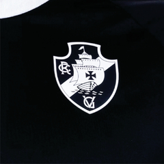 Camisa Vasco da Gama Supporter Caravela Kappa Masculina - Preto+Branco na internet