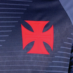 Camisa Vasco da Gama Supporter Kappa Masculina - Grafite - Use Meu Caldeirão