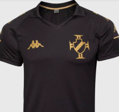 Camisa Polo Vasco Supporter Golden CRVG Kappa Masculina Preta - comprar online