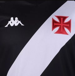 Camisa Kappa Vasco I 2023 MANGA LONGA - Use Meu Caldeirão