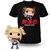 Funko Pop My Hero Academia Box Himiko Toga + Tee Bundle *S* 56426