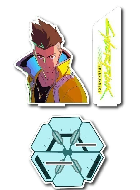 Acrilico coleccionable - Cyberpunk: Edgerunners - David Martinez