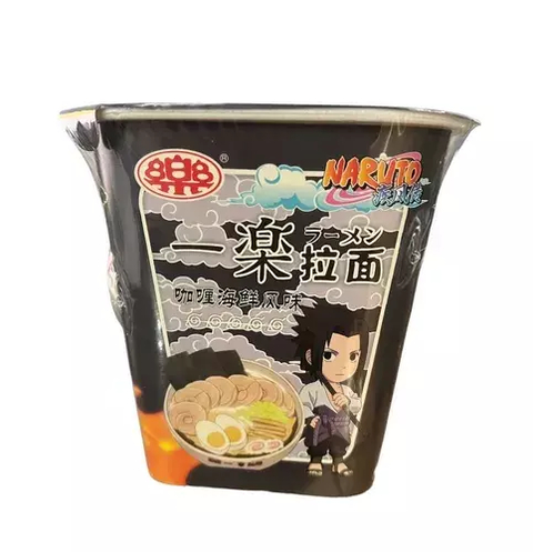 Ramen Cup " Naruto" - Sasuke - Mariscos y Curry x100gr