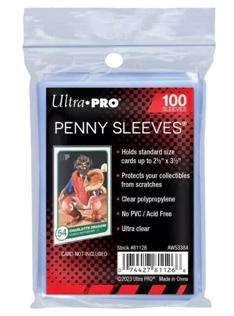 Ultra Pro Penny Sleeves x 100