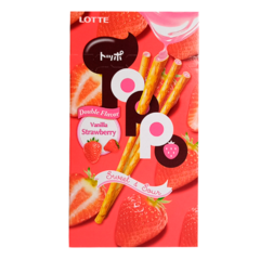 Toppo - Vainilla relleno de Frutilla - 40gr
