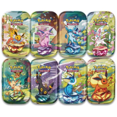 Pokémon: S&V Prismatic Evolution - Mini Tin - TCG (Español) - comprar online