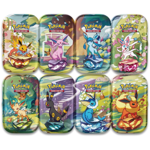 Pokémon: S&V Prismatic Evolution - Mini Tin - TCG (Español) - comprar online