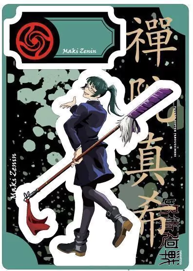 Acrilico coleccionable - Jujutsu Kaisen - Maki Zenin