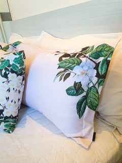 KIT CAMA 2 FRONHAS E 1 PESEIRA - TOQUE FLORAL - loja online