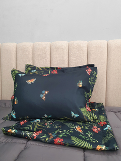 KIT CAMA 2 FRONHAS E 1 PESEIRA - TROPICAL BLACK na internet