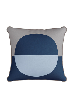 CAPA DE ALMOFADA ESTAMPA POP NEUTRAL AZUL