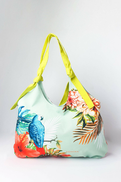 BOLSA SIENA ESTAMPA ARARA AZUL na internet