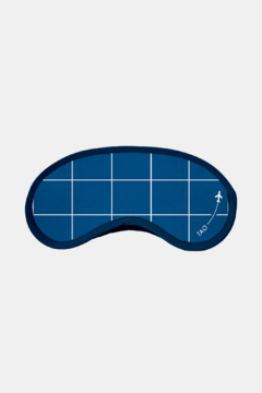 MÁSCARA PARA DORMIR TAPA OLHO ESTAMPA TRAVEL