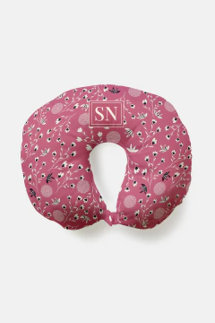 Imagem do ALMOFADA DE PESCOÇO PARA VIAGEM PERSONALIZADA SUA INICIAL ESTAMPA LIBERTY