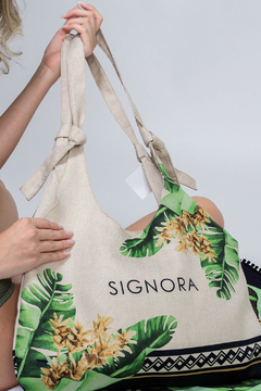BOLSA SIENA ESTAMPA BANANEIRAS - comprar online