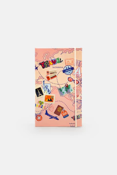 CADERNETA PARA ANOTAÇÕES CAPA DURA 9X15 ESTAMPA TRIP - comprar online