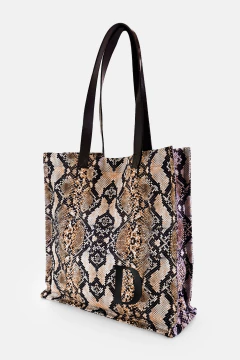 BOLSA GRANDE RESISTENTE PERSONALIZADA ESTAMPA COBRA na internet