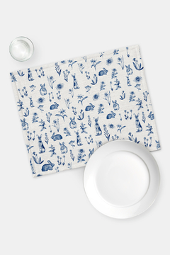 KIT JOGO AMERICANO ESTAMPA PÁSCOA - 2 PEÇAS